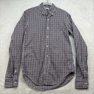Gustin Button Down Casual Shirt Made in USA Heritage Plaid Mens Size Small